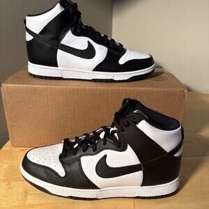 Size 12 - Nike Dunk High Black Panda